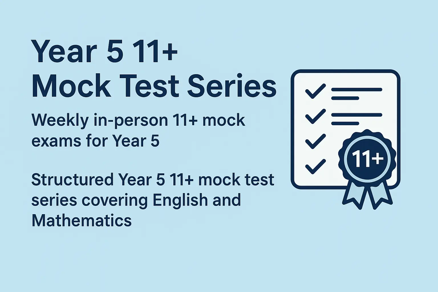 ARCH Education Year 5 Mock Test Series